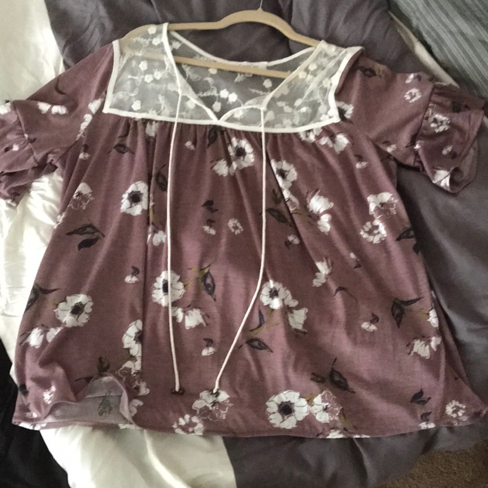 Flowy floral top